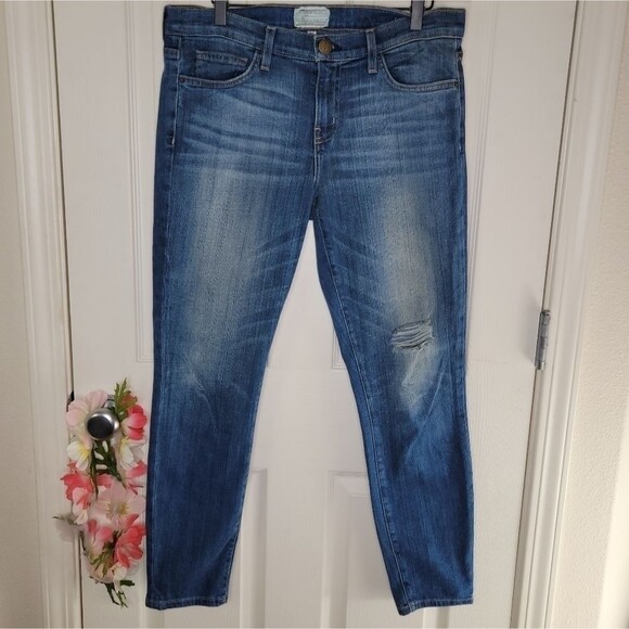 Current/Elliott Stilleto Juke Box destroy jeans 31 - Picture 2 of 9